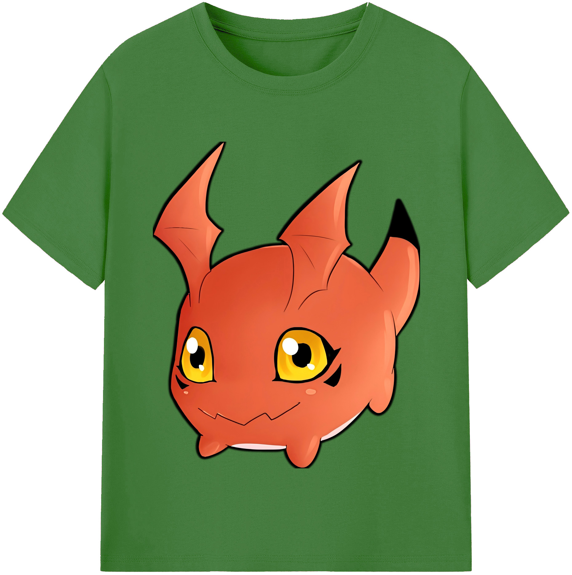 （画像用） Digimon デジタルモンスター/デジモン レディースカジュアルプリントTシャツ（綿100％）